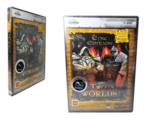 Jogo Two Worlds Epic Edition Pc Game Dvd Computador Ação Rpg